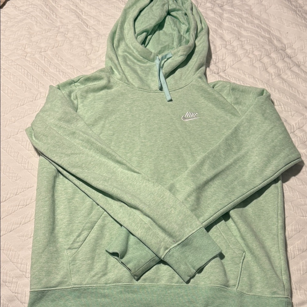 Nike Light Green Pullover Hoodie